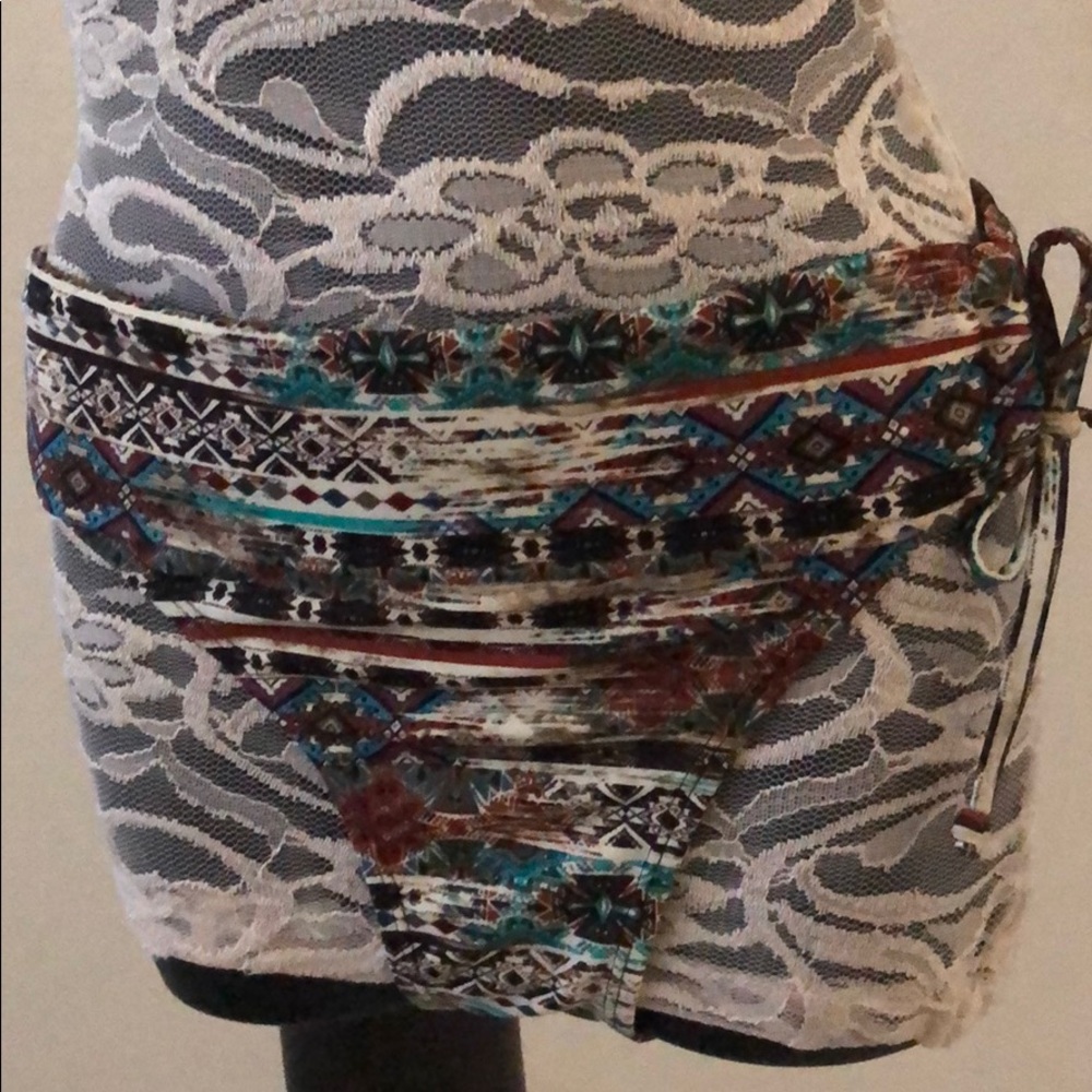 ANTIQUA KEY HOLD  FOLD BIKINI BOTTOM BOHEMIAN